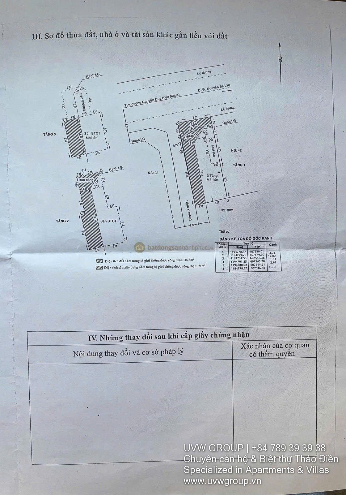Bán nhà Nguyễn Duy Hiệu, Thảo Điền – 3 tầng, 4 phòng ngủ | Giá 1,04 triệu đô 2