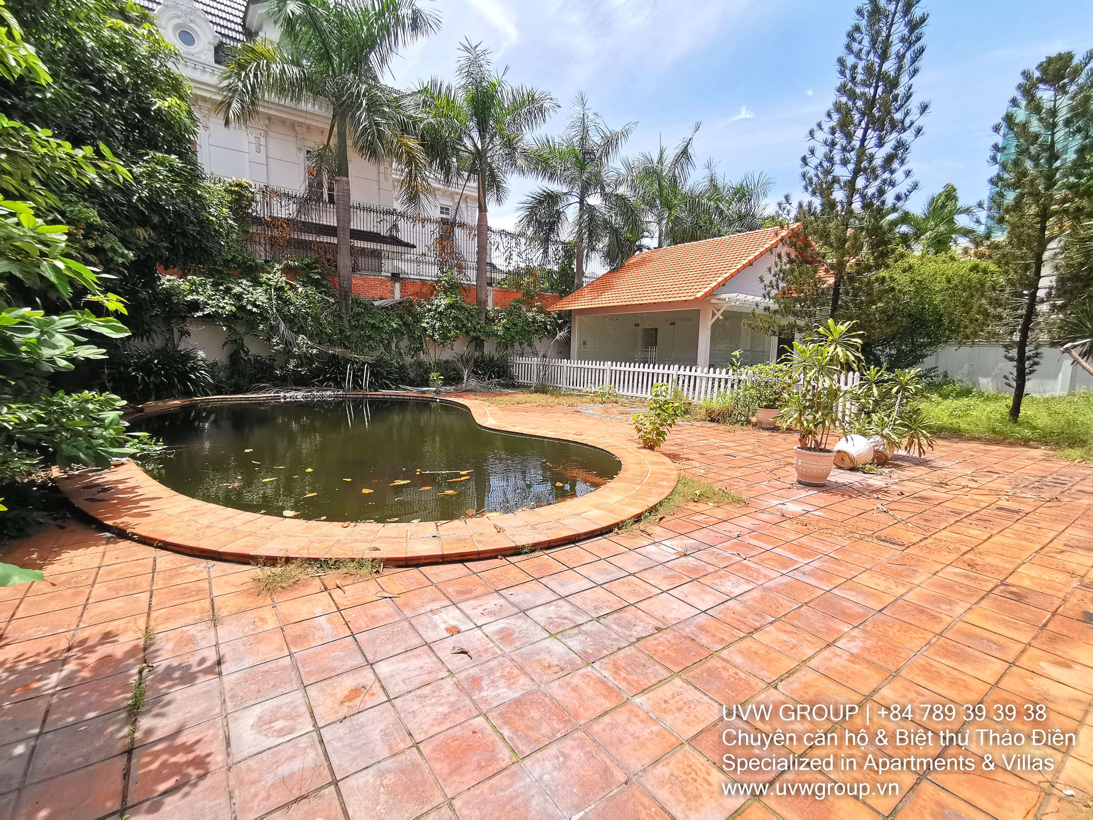 Villa for Rent in Thao Dien | 5BR | 1250m² | Unfurnished | $12,000 1