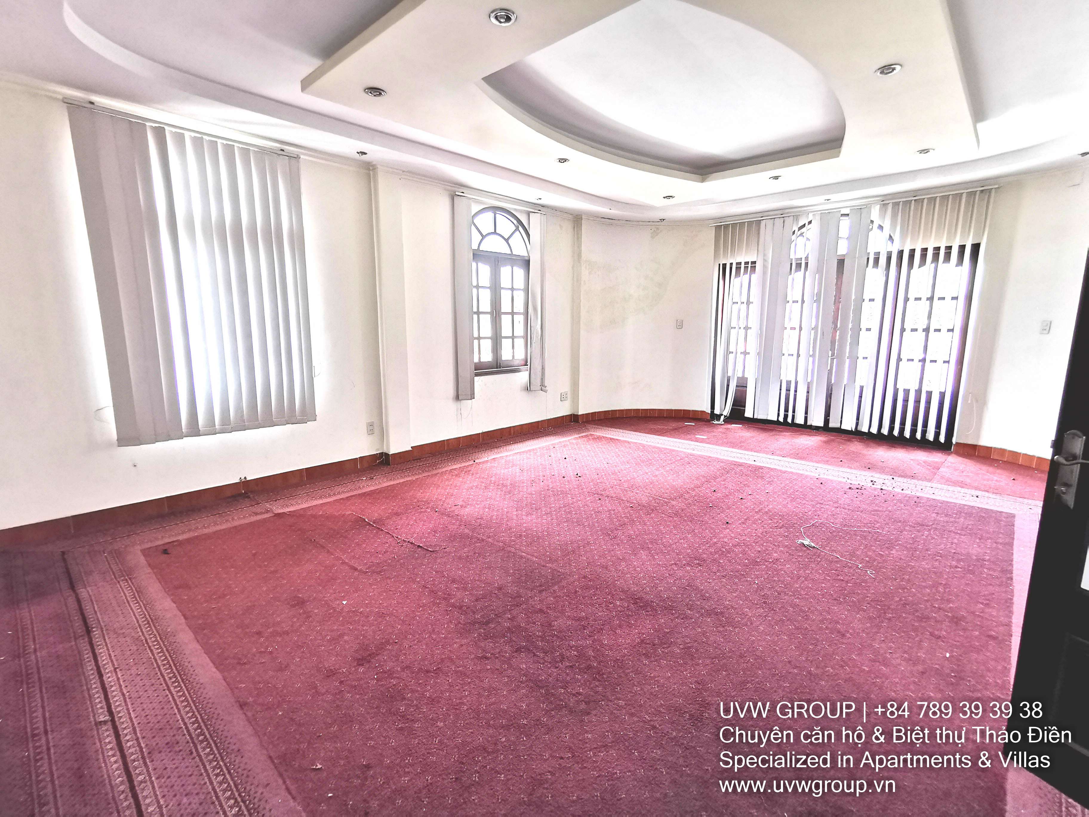 Villa for Rent in Thao Dien | 5BR | 1250m² | Unfurnished | $12,000 image 3