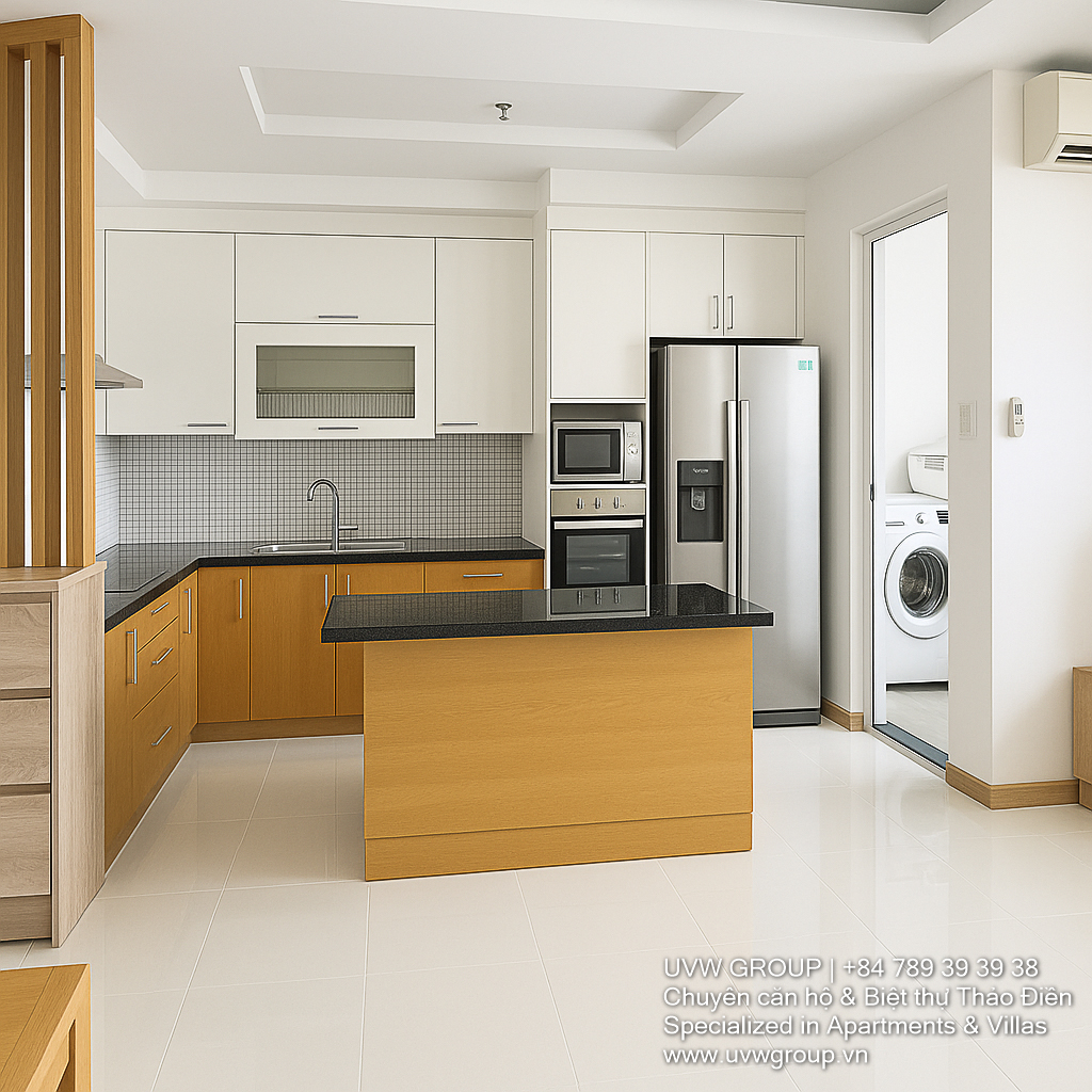 Cho thuê – Căn hộ Tropic Garden 3PN | Căn góc 114m² | View sông | $1,200 image 10