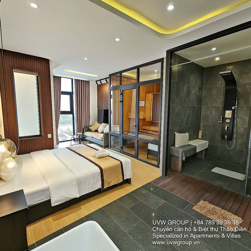 Modern 5BR Villa for Short-Term Rent in Thao Dien | Pool | Karaoke | Fully Furnished 14