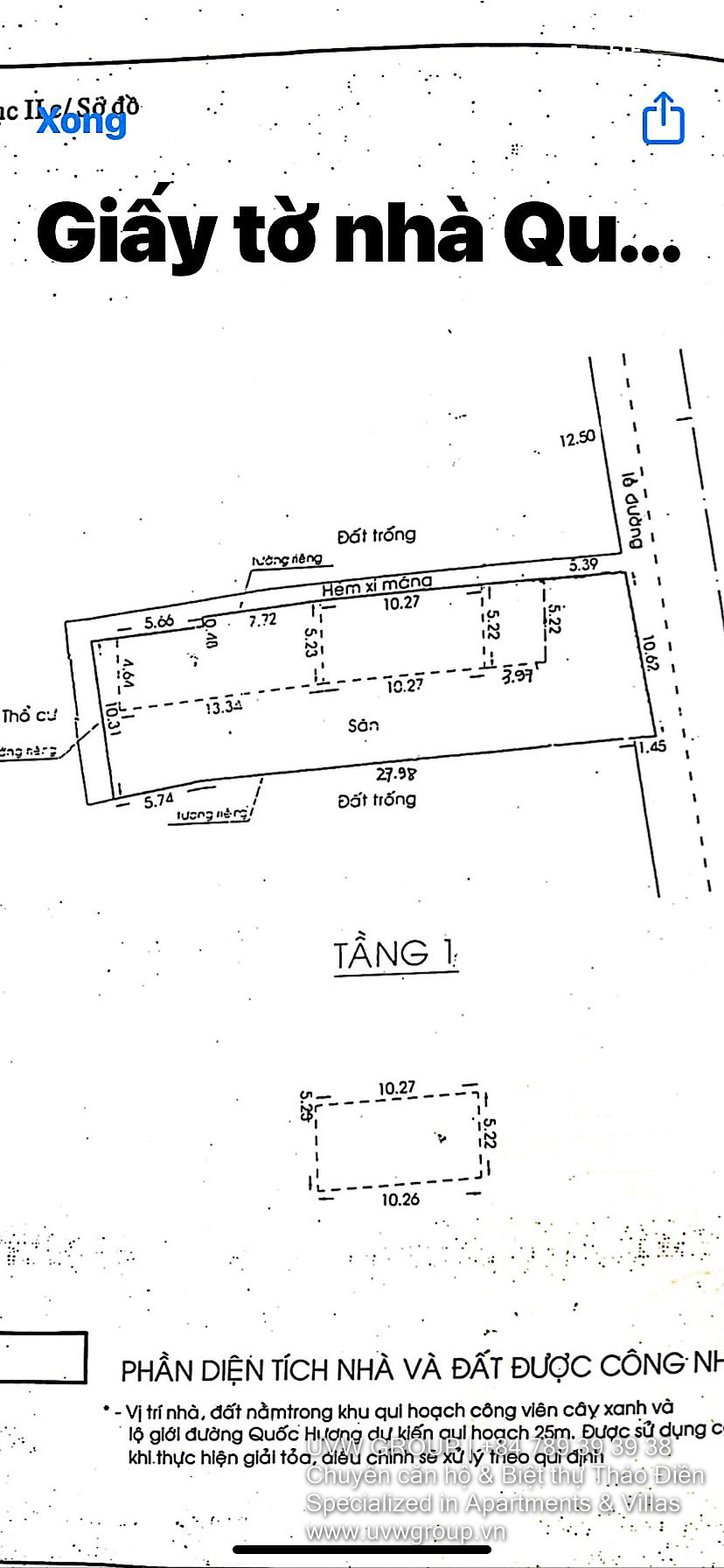 Land for High-Rise Construction – Quoc Huong, Thao Dien | 363m² | 85 Billion VND image 3