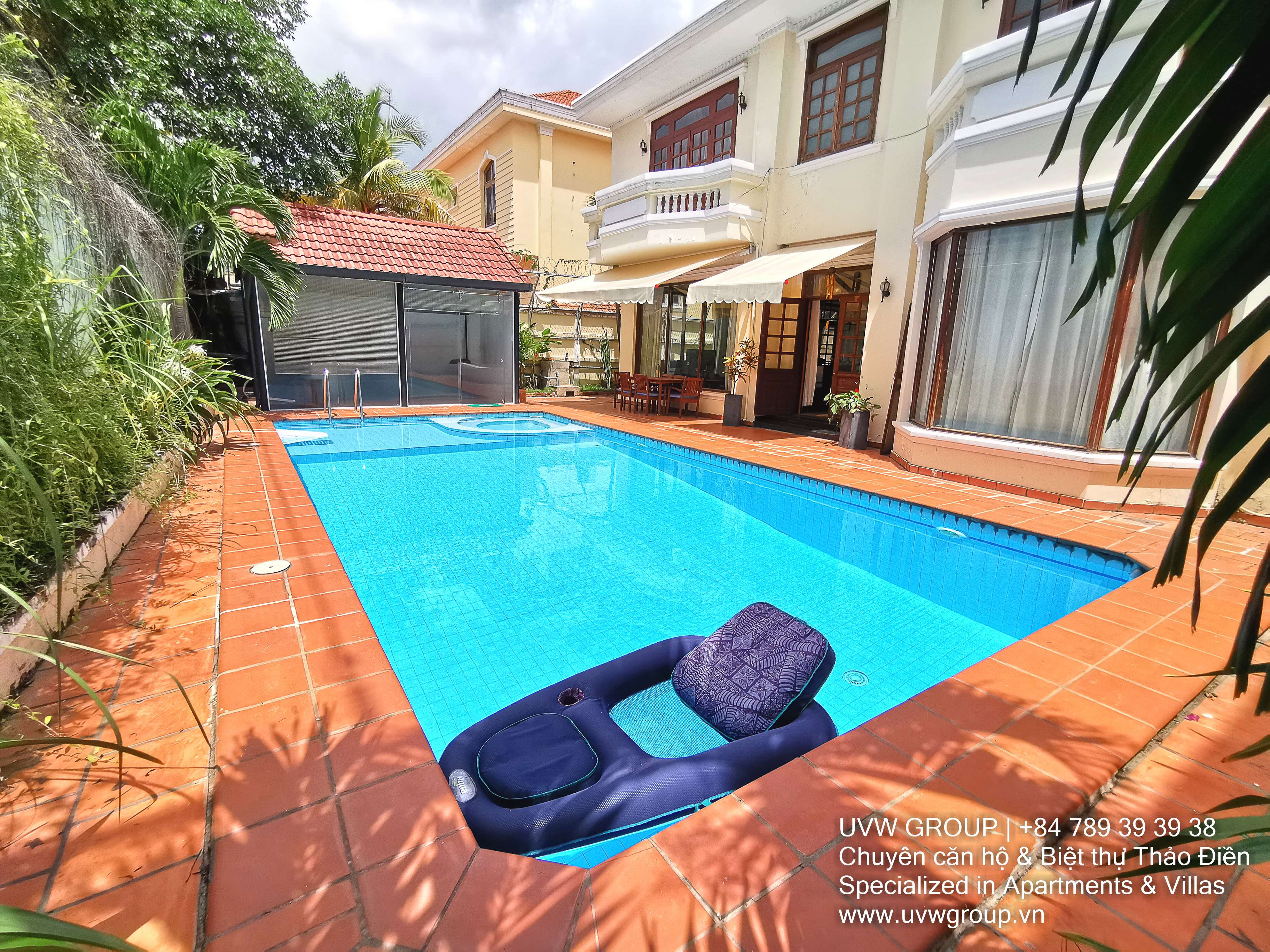 Biệt thự sang trọng cho thuê tại Thảo Điền | 4PN | 600m² | Hồ bơi riêng | $4,000 2