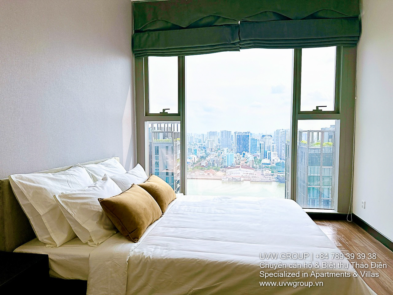 Căn hộ 1PN cho thuê | 60m² | Tầng cao | Nội thất sang trọng | $1,280 14