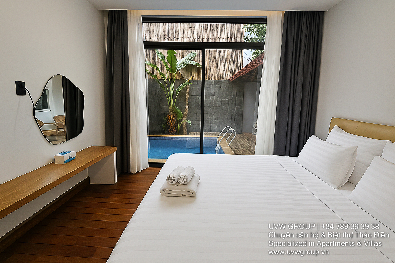 Short-Term Villa for Rent in Thao Dien – Nguyen U Di | 4BR | Pool | BBQ 11