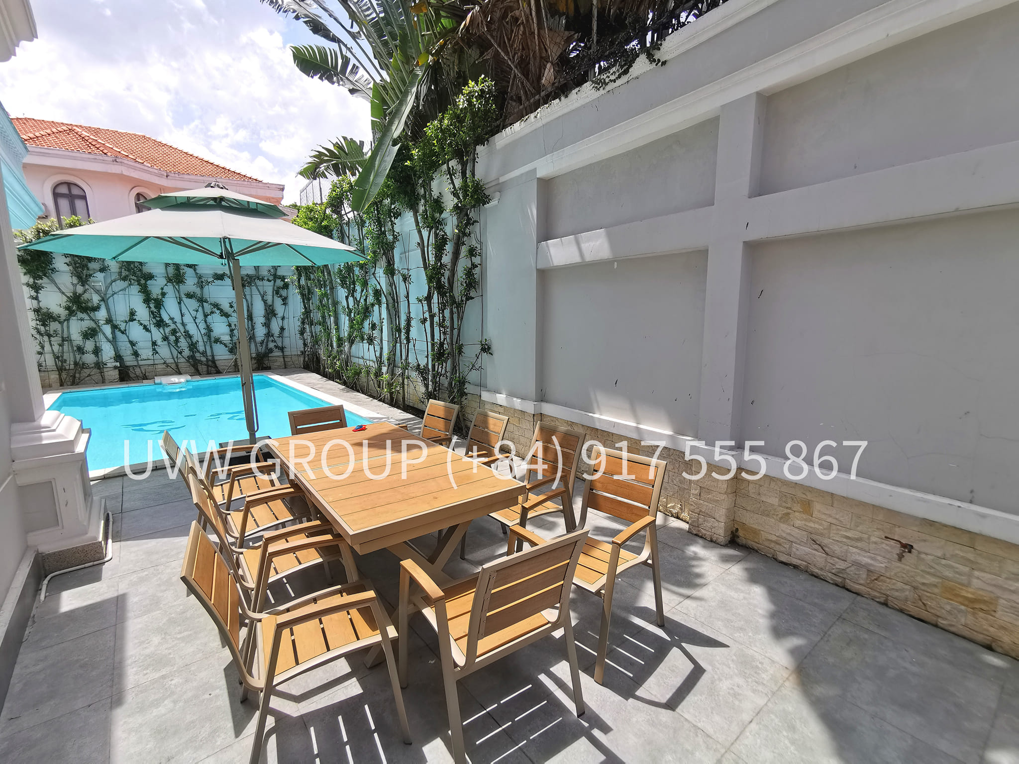 Biệt thự cao cấp cho thuê tại Thảo Điền | 500m² | 5 phòng ngủ | Hồ bơi | 125 triệu đồng image 4