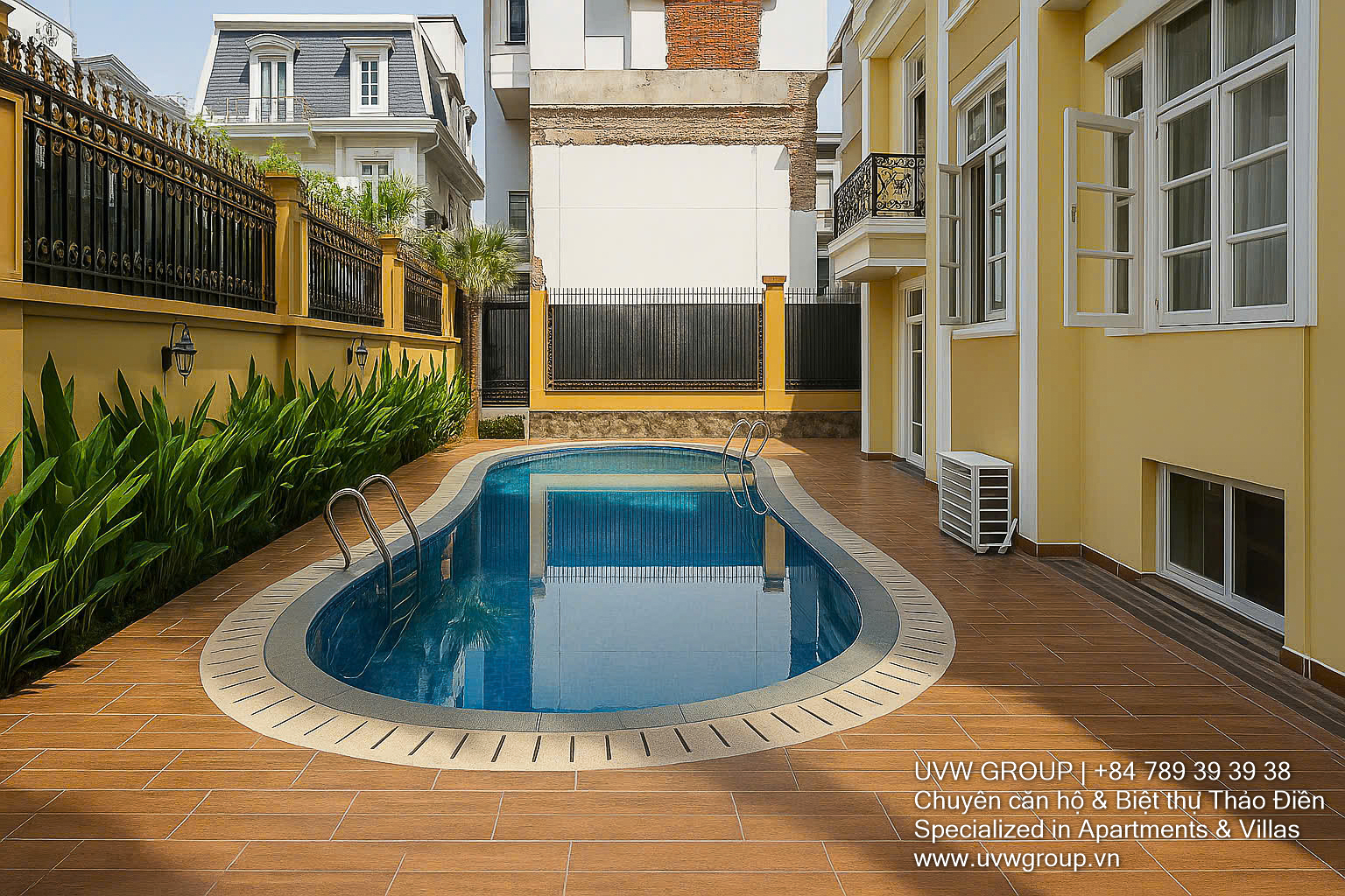 5-Bedroom Villa for Rent in Thao Dien | Private Pool | $6,000 | Secure Compound 1