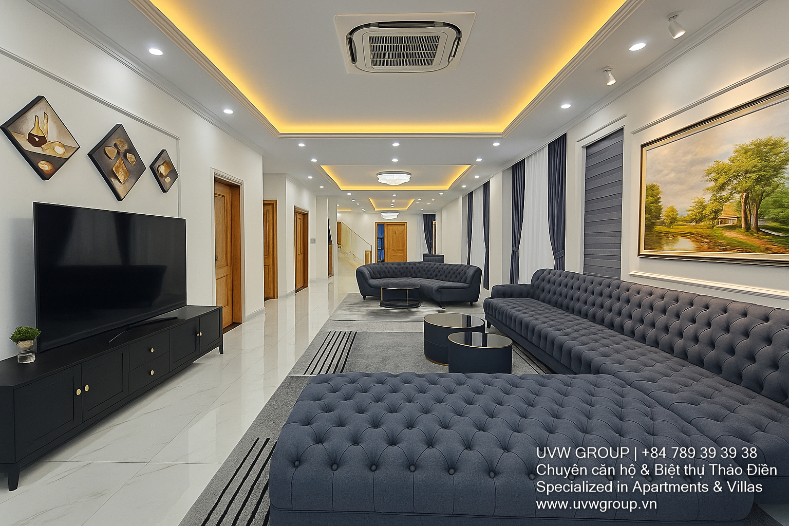 Short-Term Luxury Villa for Rent in District 7, HCMC | 5BR | Pool | Garden | VIP Pickup 1