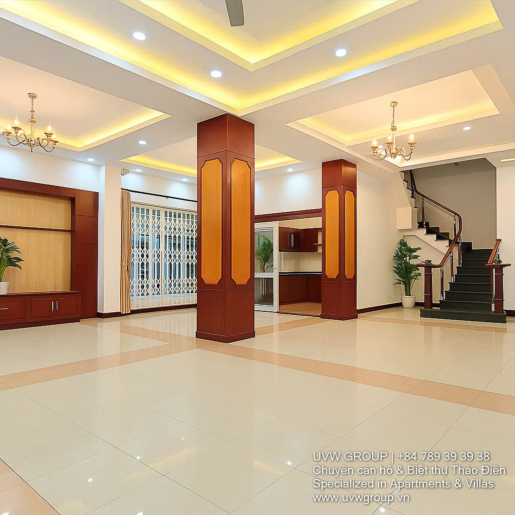 Biệt thự cho thuê tại Quốc Hương, Thảo Điền | 6 phòng ngủ | 400m² | $4,000 (Đã bao gồm thuế và hồ bơi) image 6