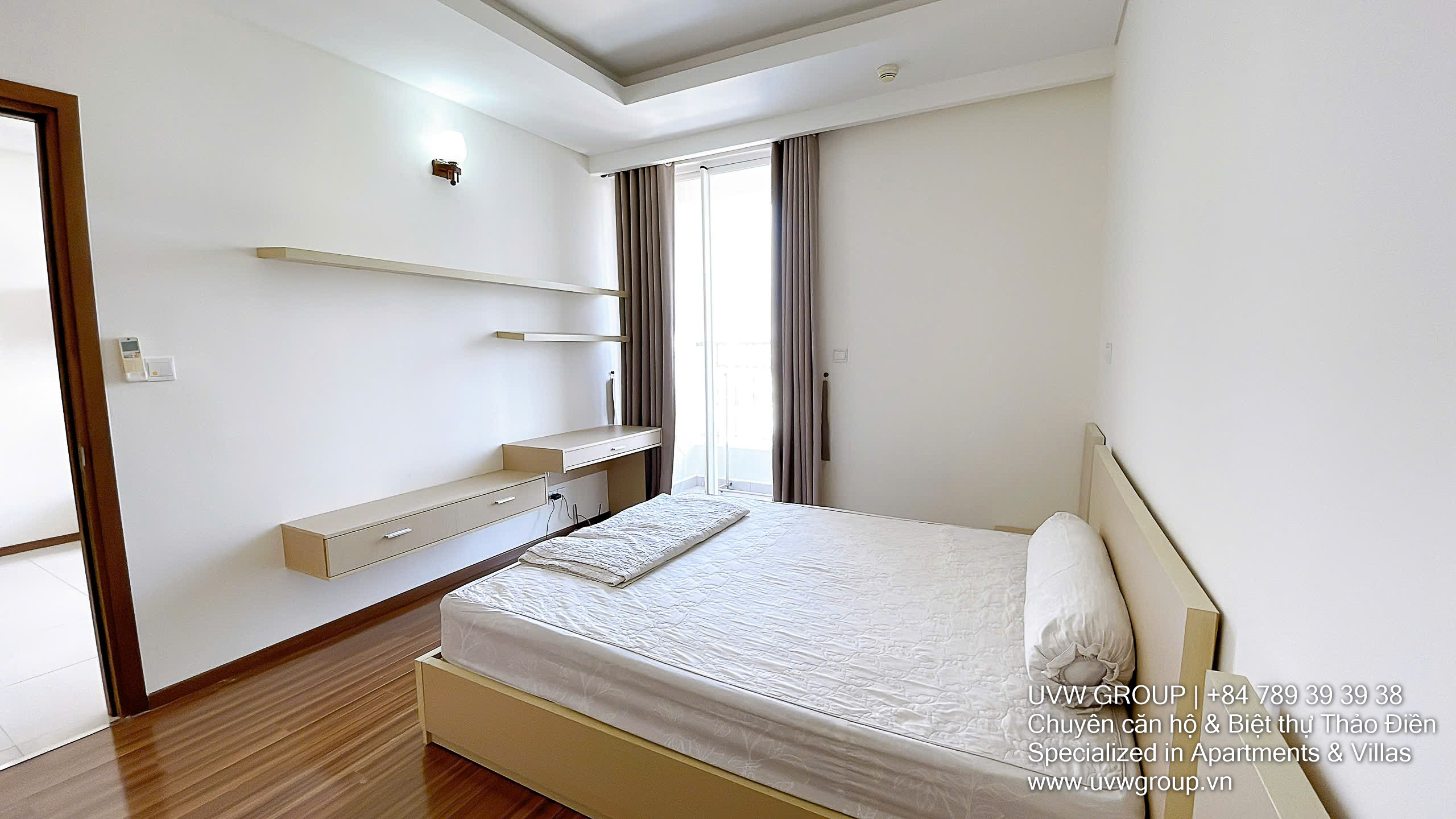 2-bedroom apartment A10.03 Thao Dien Pearl with 96m² for rent