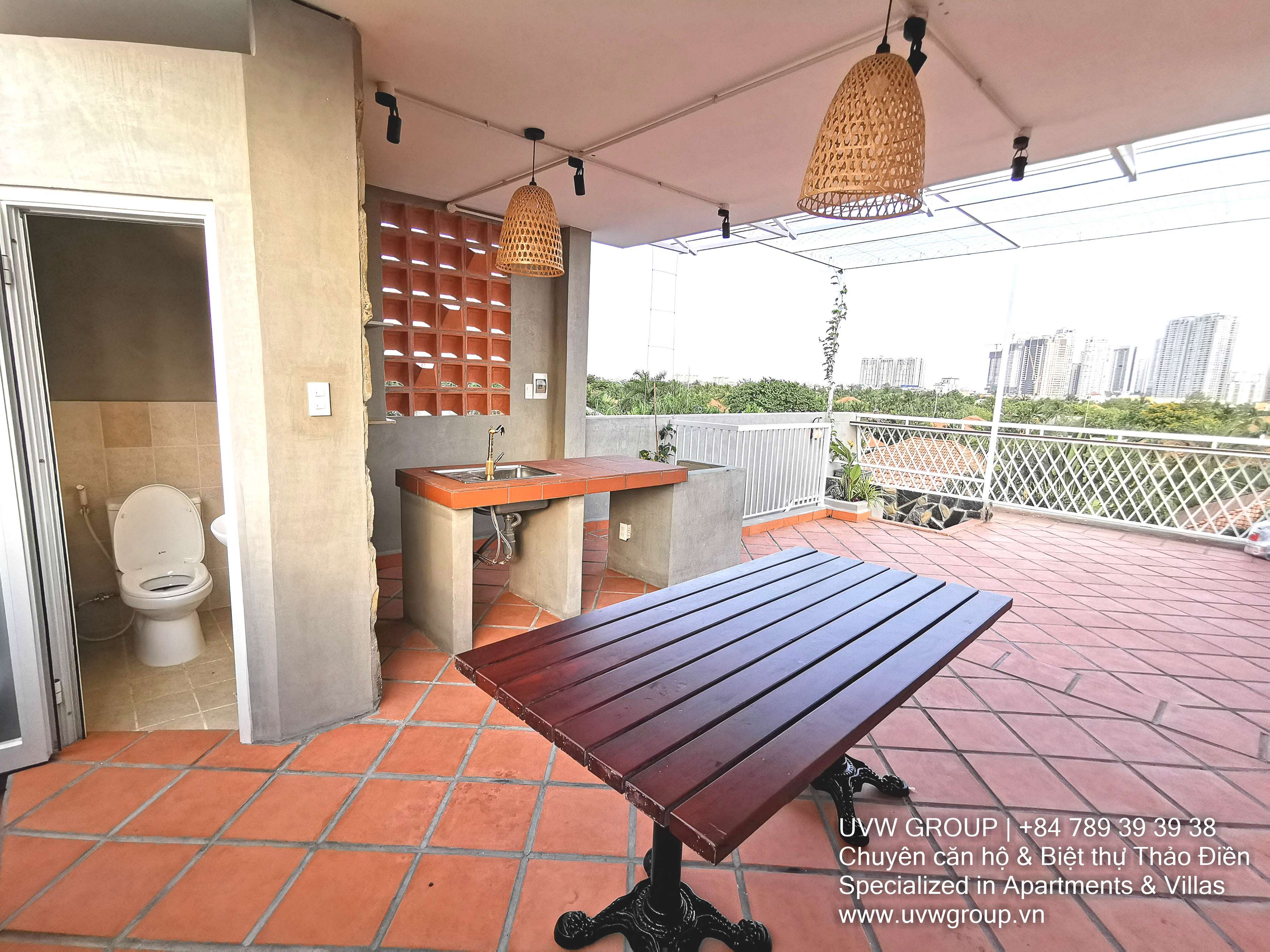 House for Rent in Thao Dien | 4BR | 55m² | $1,500 image 5