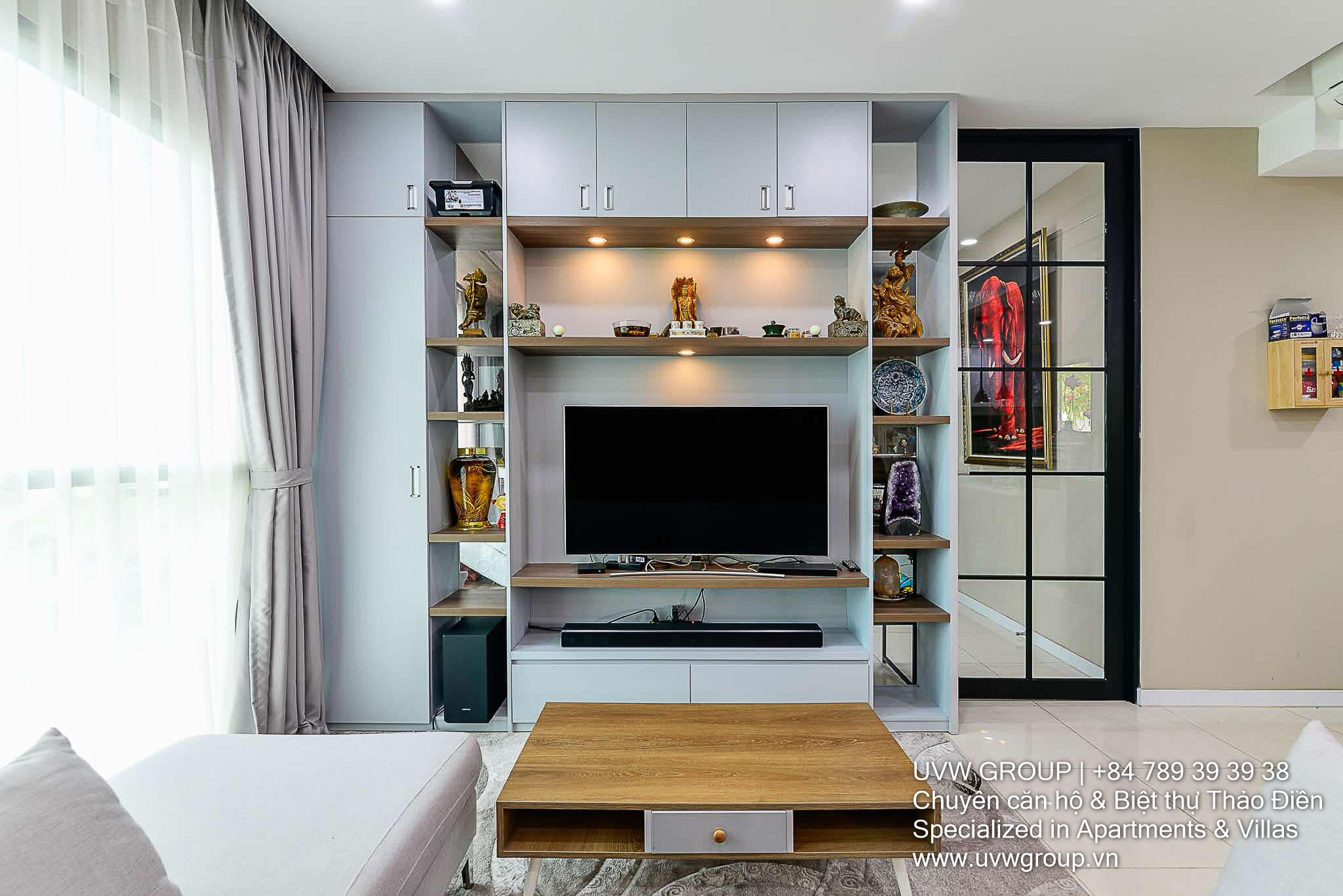 3BR The Ascent Apartment for Rent in Thao Dien | 100m² | $1,700 Incl. Fees 12