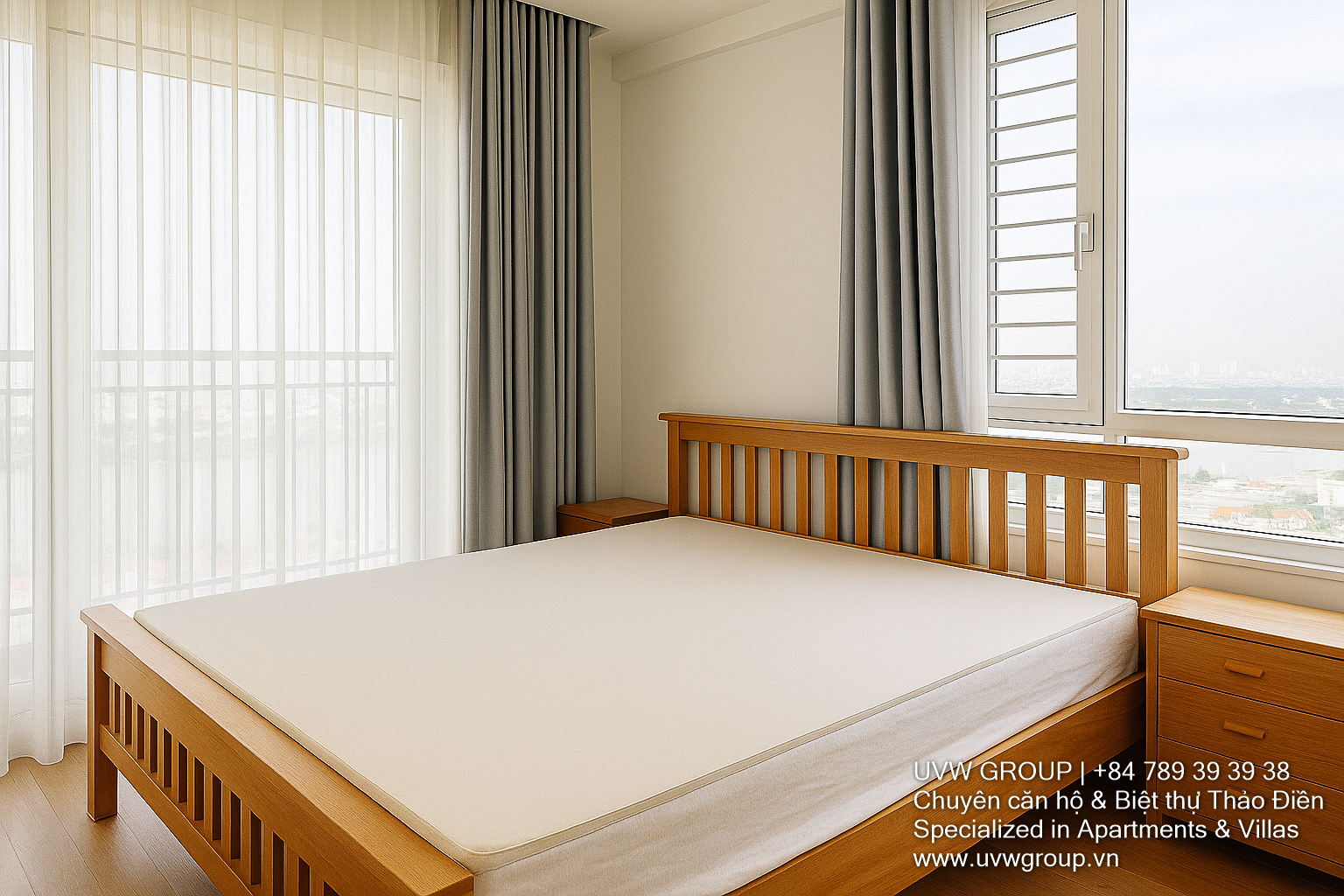 Cho thuê – Căn hộ Tropic Garden 3PN | Căn góc 114m² | View sông | $1,200 image 4