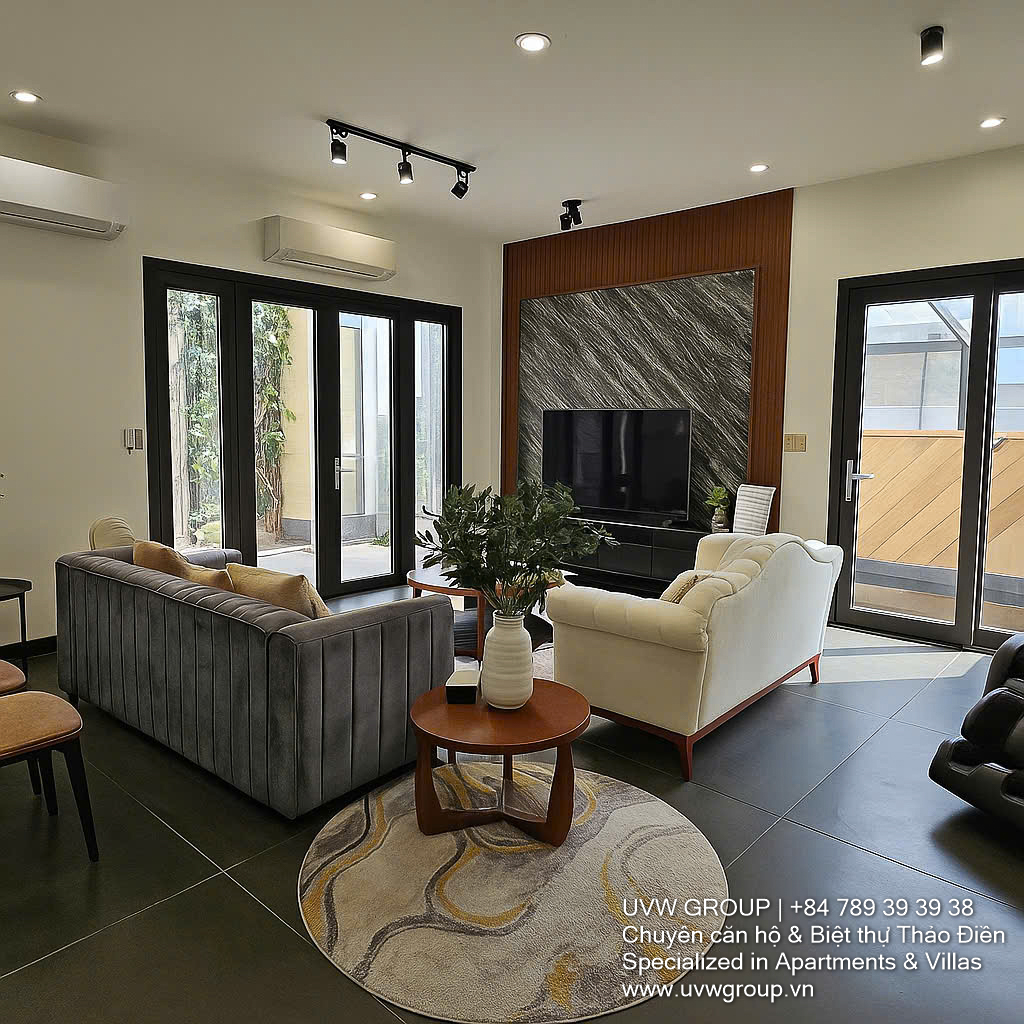 Modern 5BR Villa for Short-Term Rent in Thao Dien | Pool | Karaoke | Fully Furnished image 5