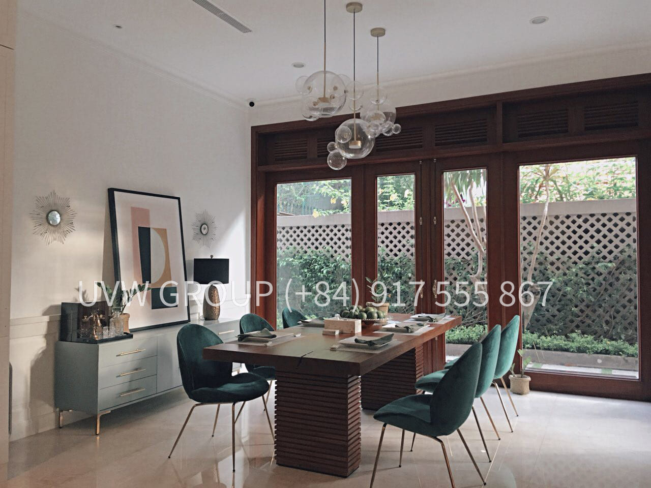 Biệt thự cao cấp cho thuê tại Thảo Điền | 450m² | 4 phòng ngủ | Tủ quần áo âm tường | 5.500 đô la/tháng image 4