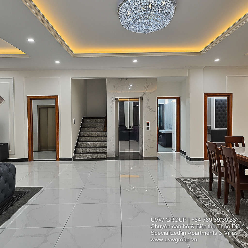 Short-Term Luxury Villa for Rent in District 7, HCMC | 5BR | Pool | Garden | VIP Pickup image 5