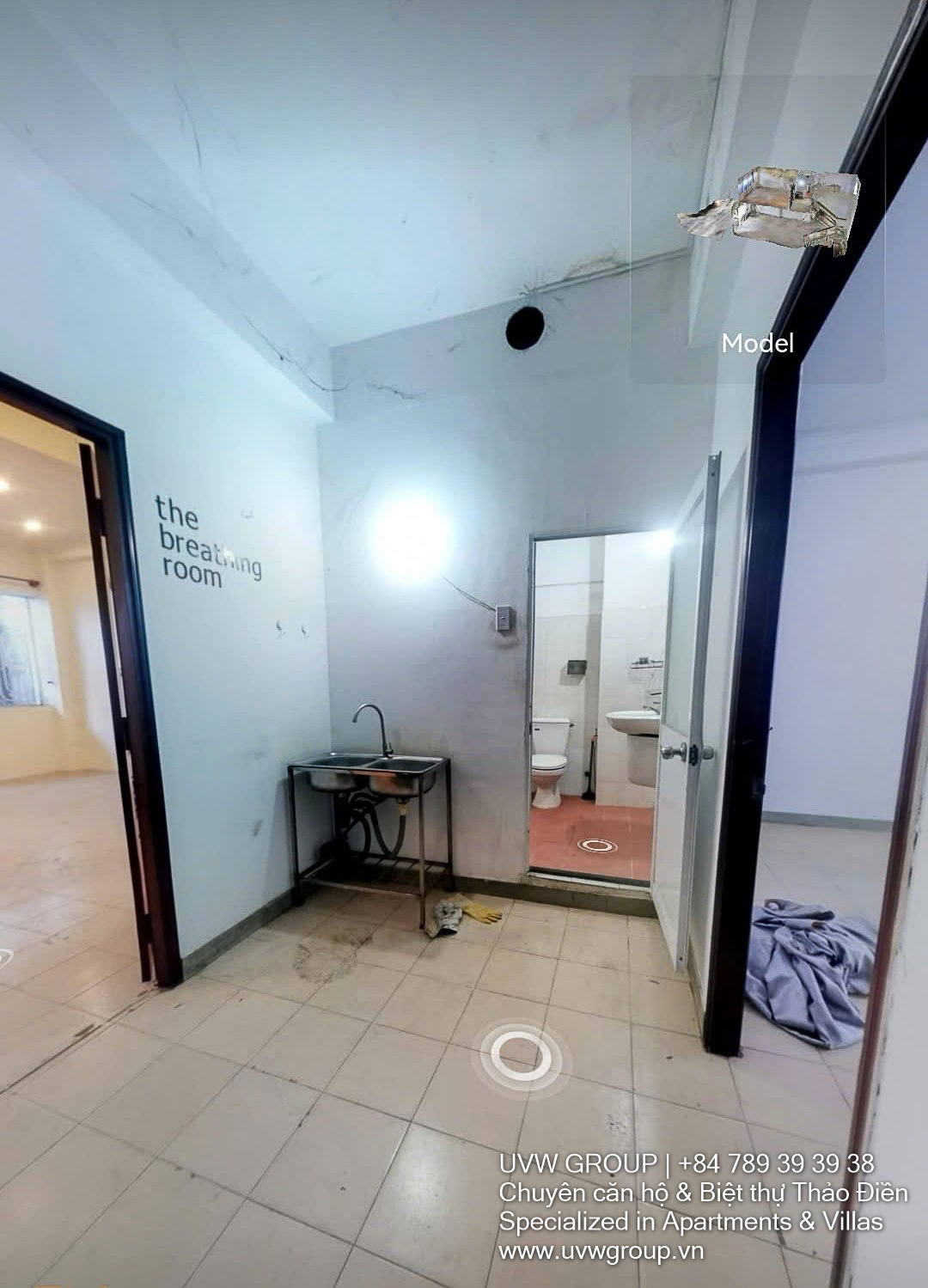 House for rent with 2 floors and wide frontage at 861 Tran Hung Dao, D5