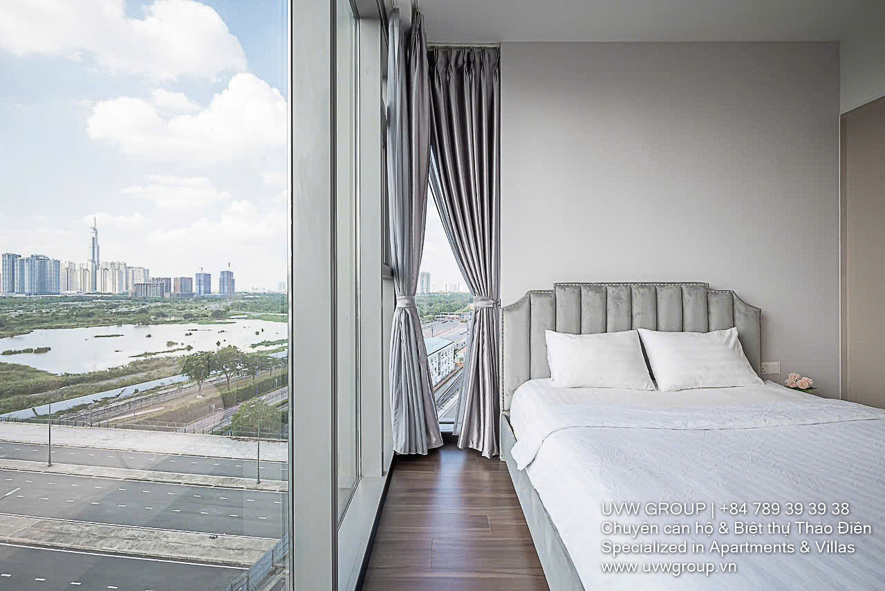Căn hộ Empire City 2PN cho thuê | 100m² | Nội thất sang trọng | Tầng 9 | $1,800 12