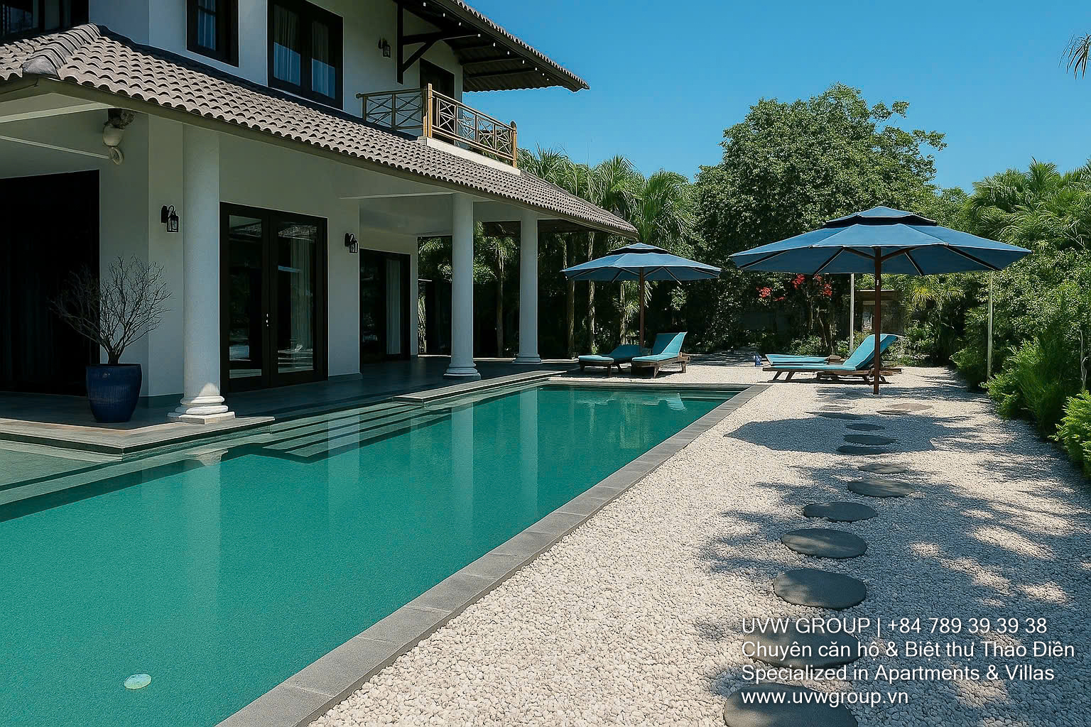 Bali-Inspired Villa for Sale in Truong Tho, Thu Duc City | 6 Bedrooms | Saltwater Pool | $2.24 Million