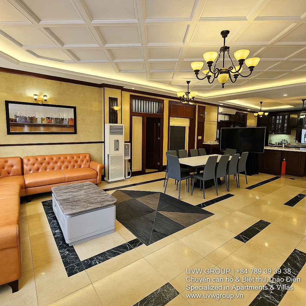 Biệt thự sang trọng cho thuê ngắn hạn gần RMIT, Quận 7 | 5PN | Hồ bơi trong nhà image 10