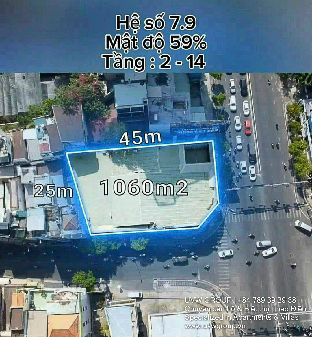 Corner Property for Sale – Nguyen Van Troi & Huynh Van Banh | 1060m² | Up to 14 Floors | $28.4 Million