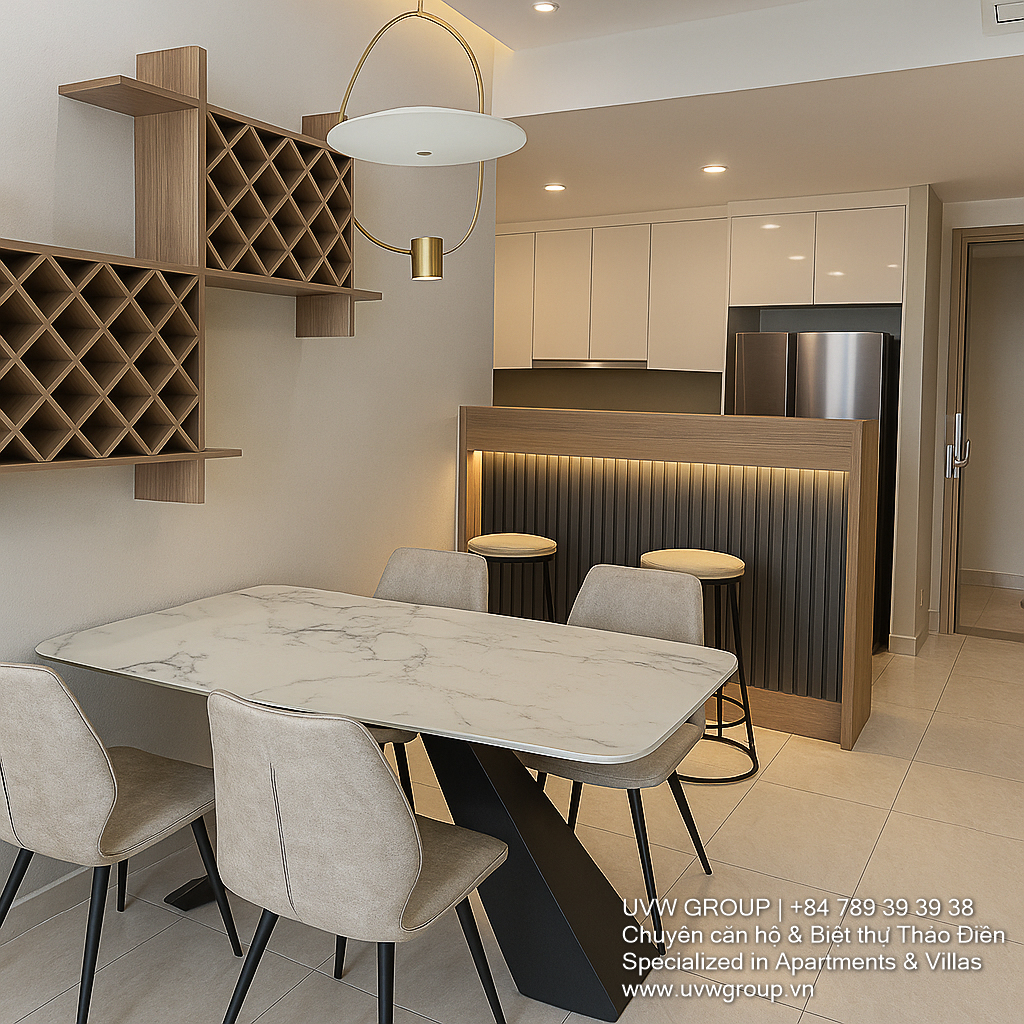 Apartment for Rent in Q2 Thao Dien | 3BR Corner Unit | River View | $2,200 image 9