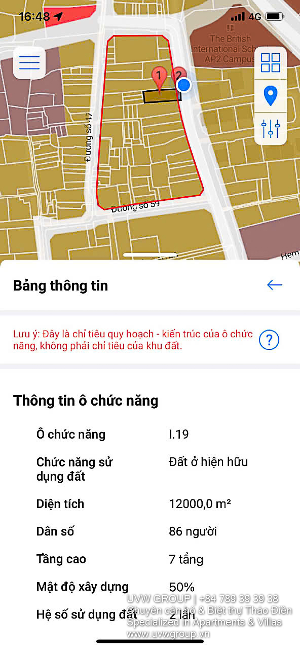 Urgent Sale – Building for Sale at 119 Quoc Huong, Thao Dien | 365m² | $2.9 Million