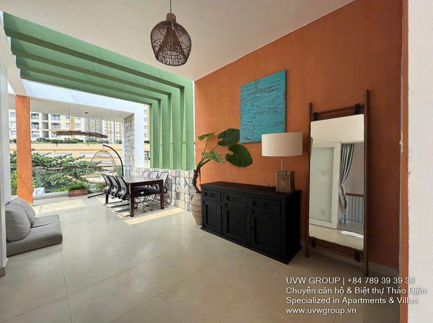Biệt thự hồ bơi rộng rãi cho thuê tại trung tâm Thảo Điền | 500m² | 5 phòng ngủ | $4.300/tháng 12