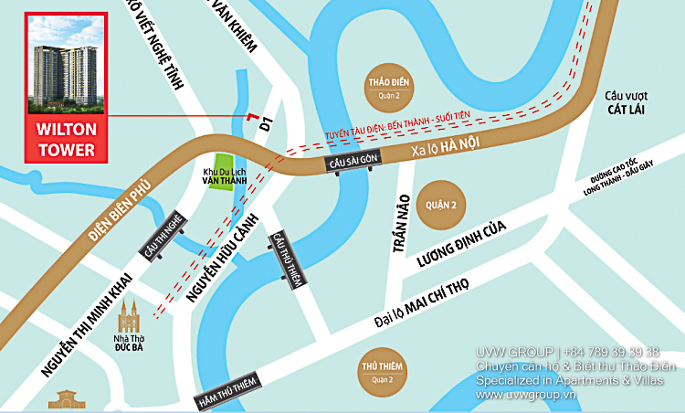 Cho thuê căn hộ Wilton Tower Bình Thạnh | 94m² | 1.500 đô la | 2PN (Đã cải tạo) | Nội thất đầy đủ image 4