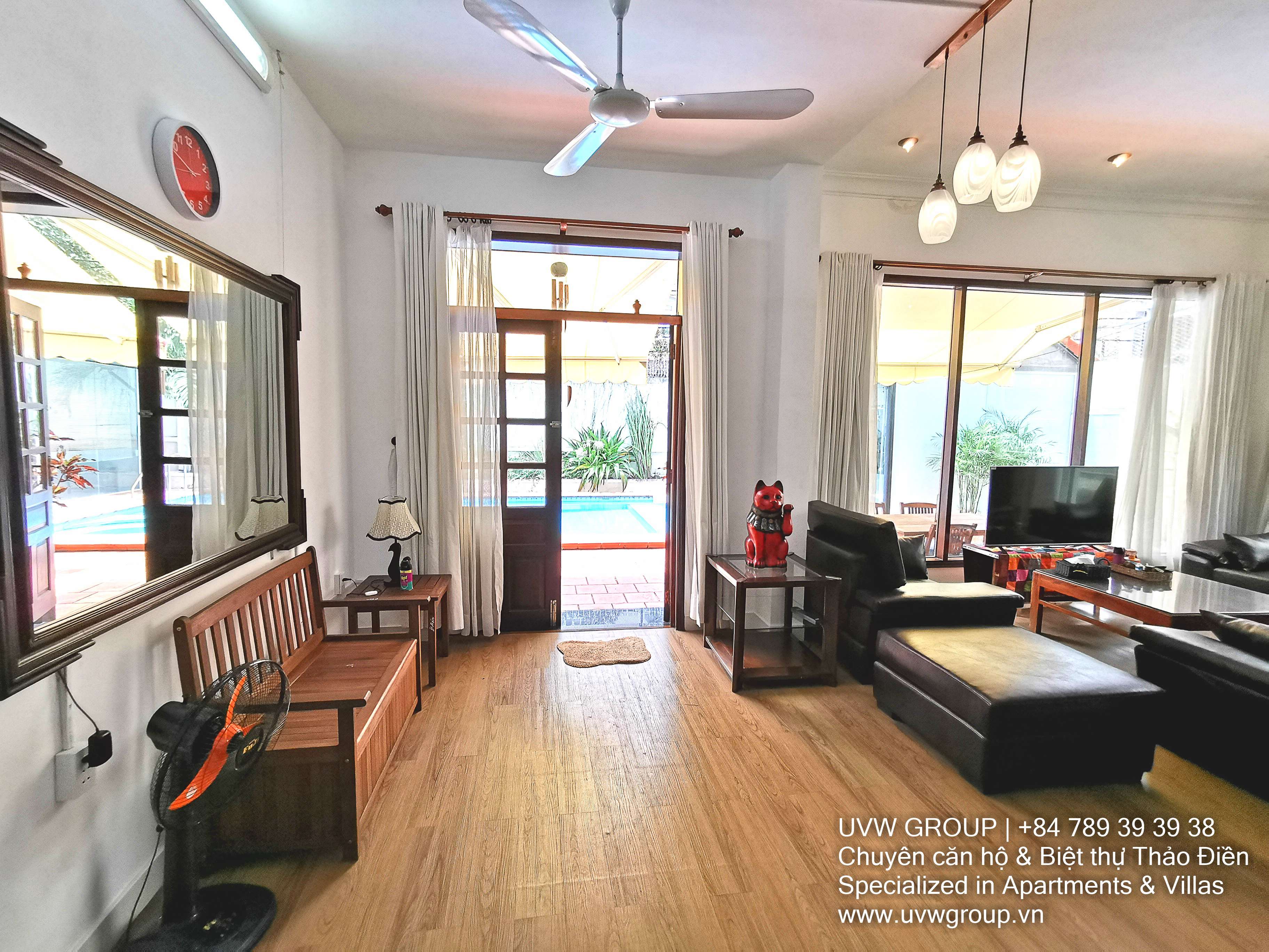 Luxury Villa for Rent in Thao Dien | 4BR | 600m² | Private Pool | $4,000 image 9