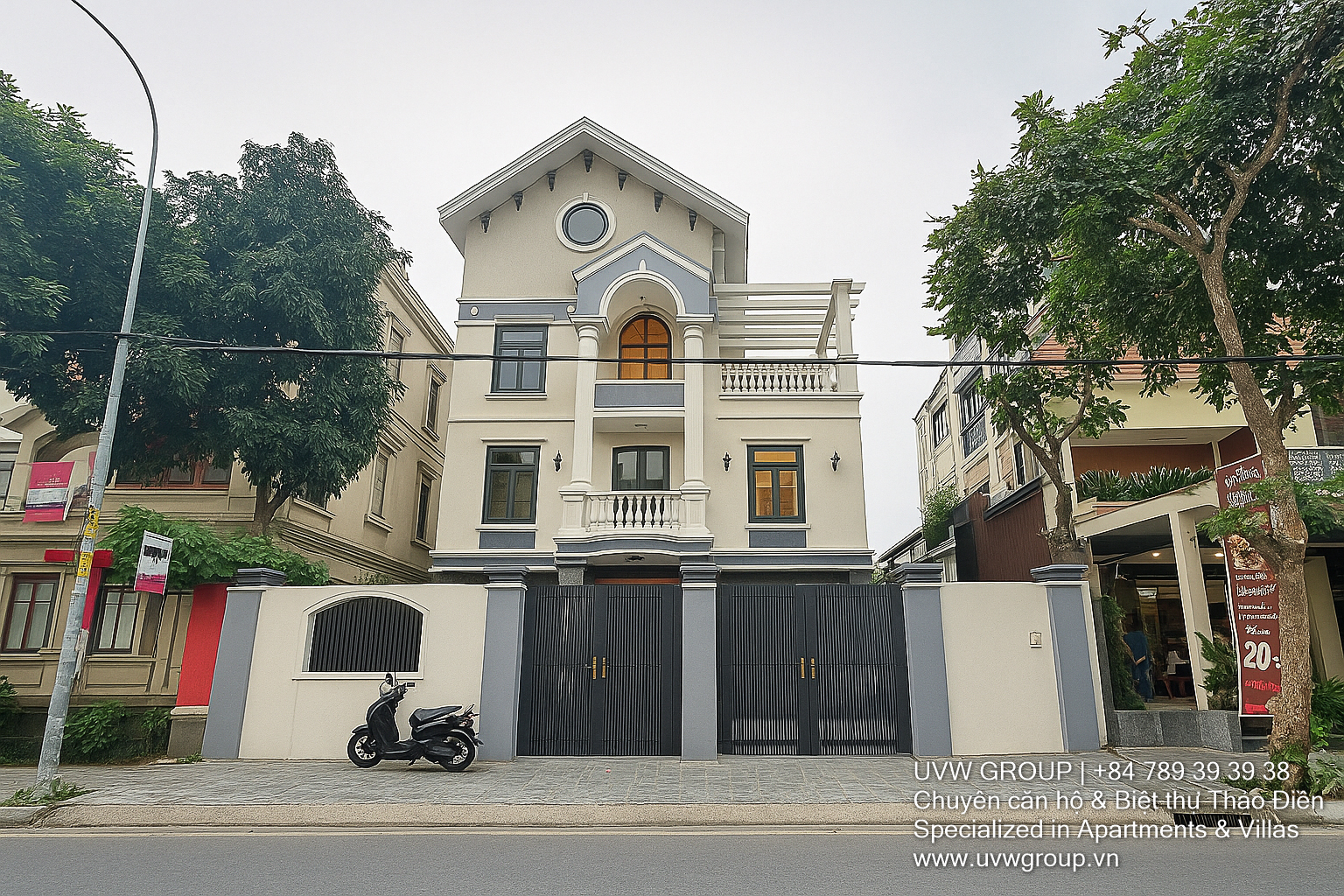 House Office for Rent in An Phu, District 2 | 4 Floors + Basement | 240m² | $3,600