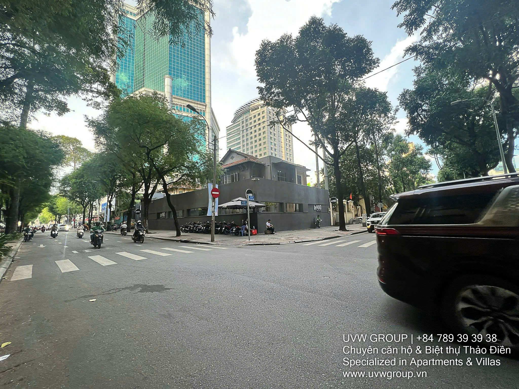 Corner Lot Building for Sale at 46 Chu Manh Trinh, District 1 | 458.81m² | 2 Basements + 10 Floors | $19.2 Million