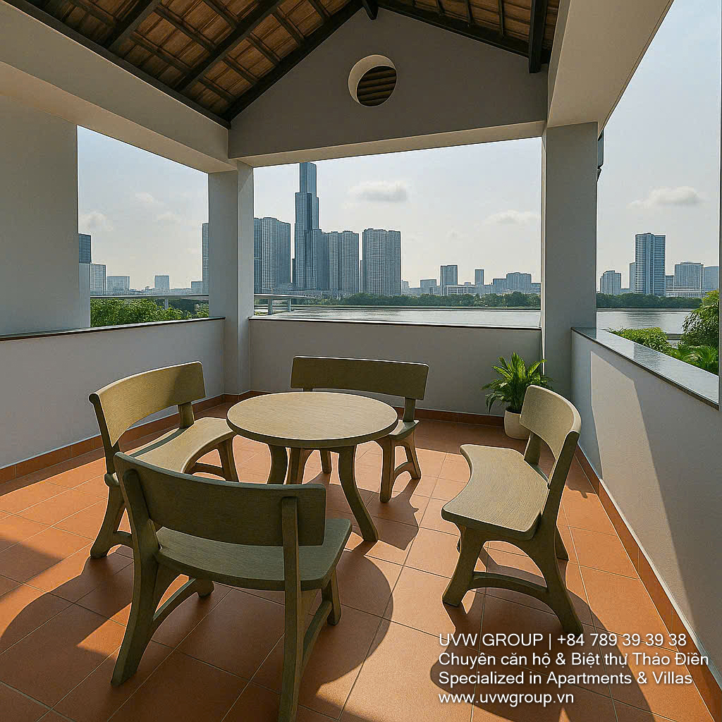 3BR House for Rent in Thao Dien | 1560 USD | Garden & Modern Kitchen 11