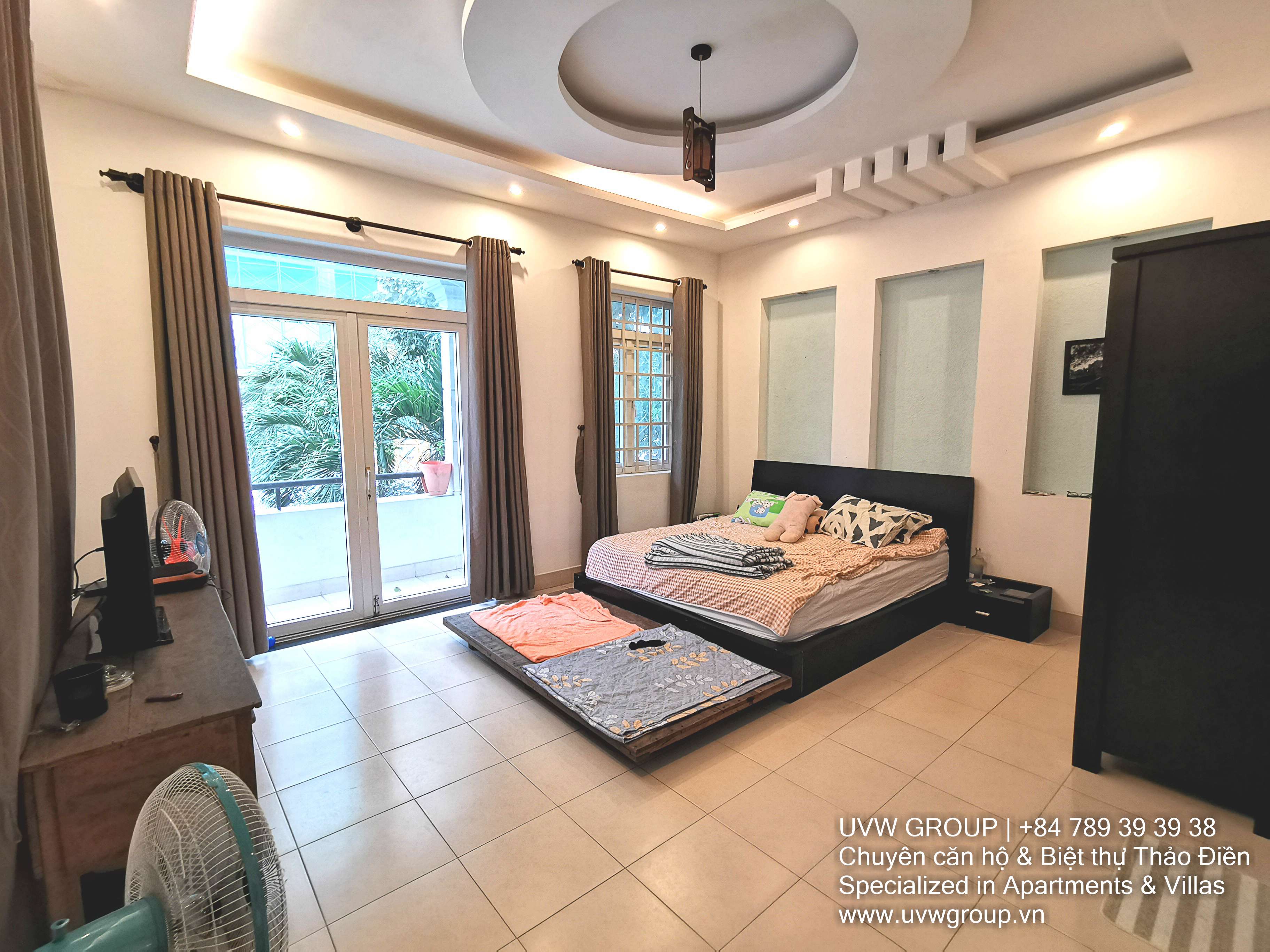Villa for Rent in Thao Dien | 4BR | 160m² | Basic Furnished | $2,000 12
