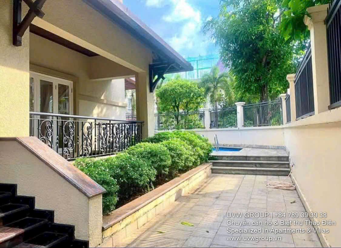 Biệt thự hồ bơi cho thuê tại Thảo Điền Compound | 4PN | 500m² | $5,300 image 4