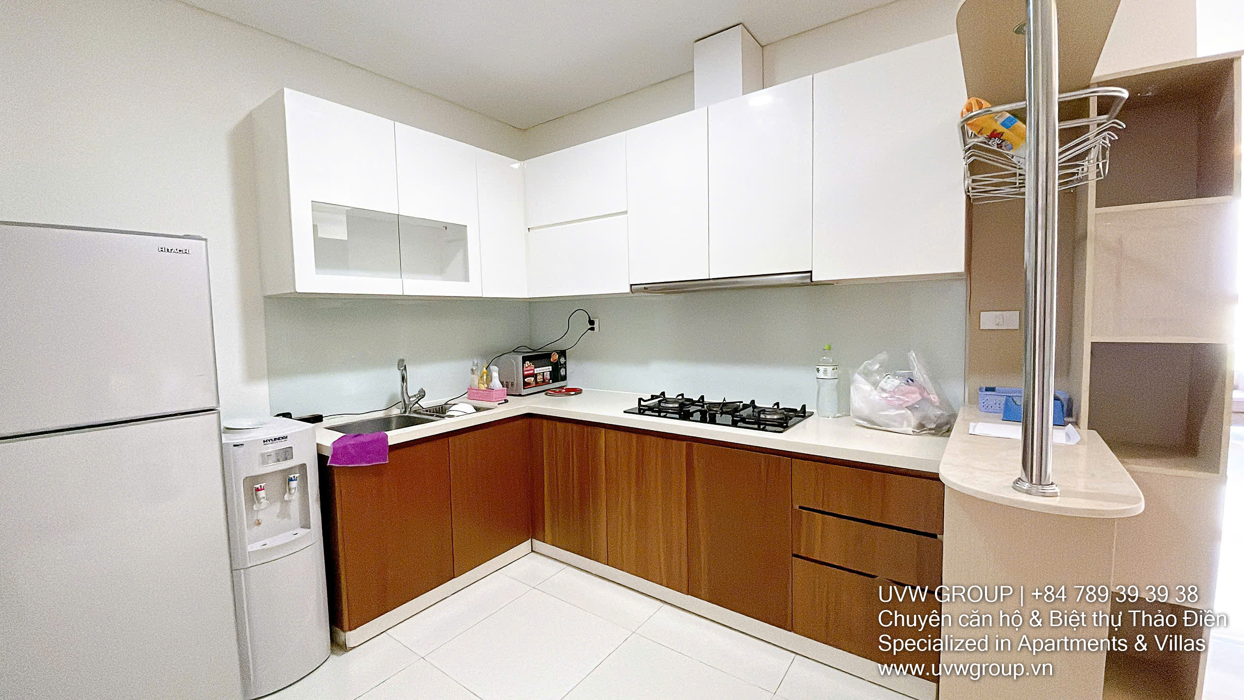 2-bedroom apartment A10.03 Thao Dien Pearl with 96m² for rent