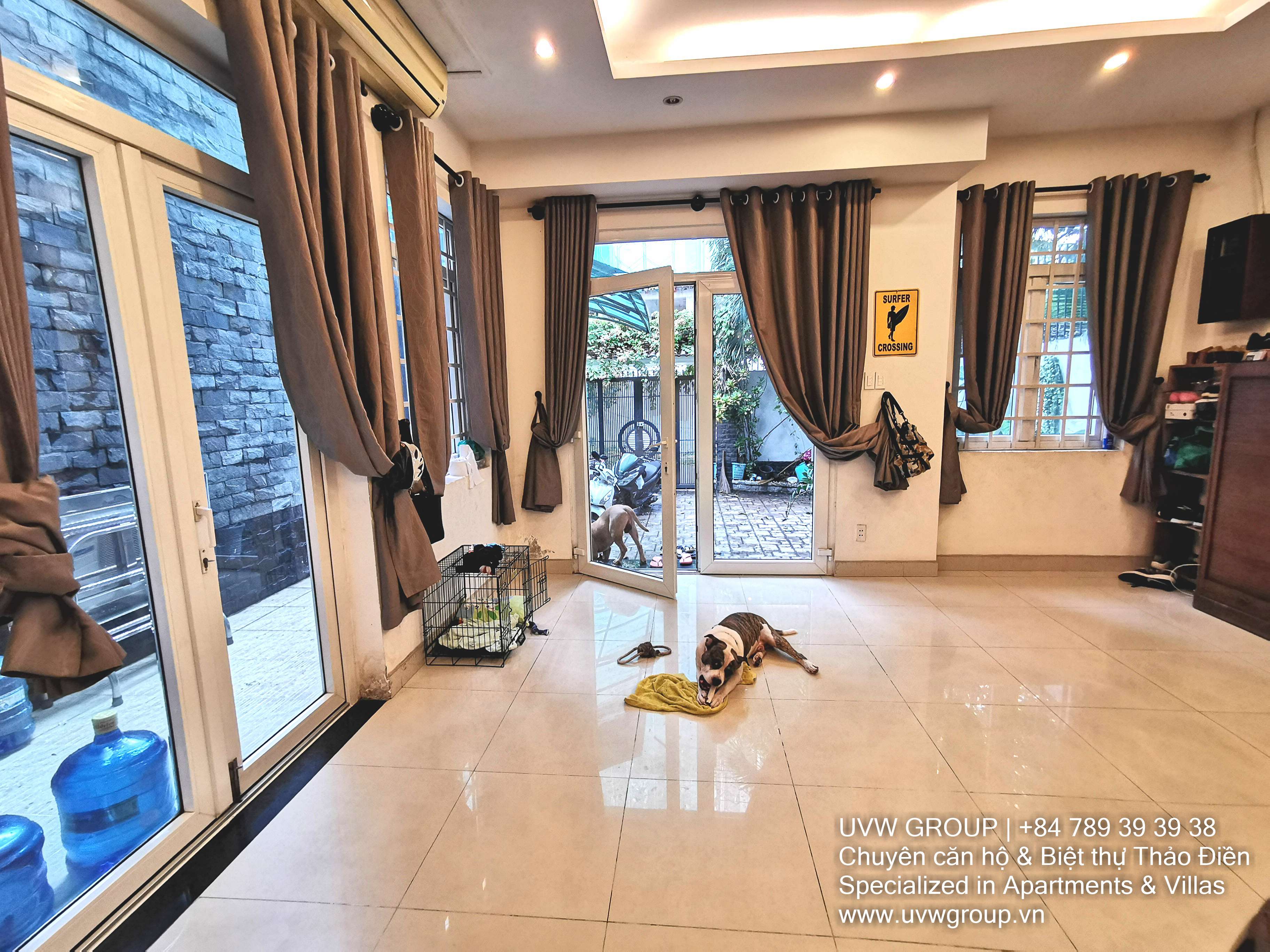 Biệt thự cho thuê tại Thảo Điền | 4PN | 160m² | Nội thất cơ bản | $2,000 image 8