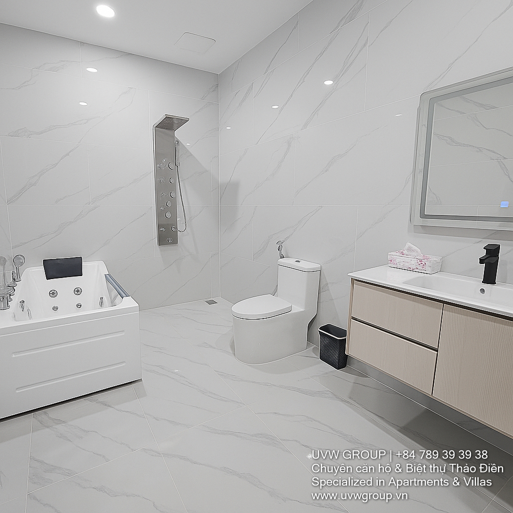 Biệt thự cao cấp cho thuê ngắn hạn tại Quận 7, TP.HCM | 5PN | Hồ bơi | Sân vườn | Xe đưa đón VIP 12