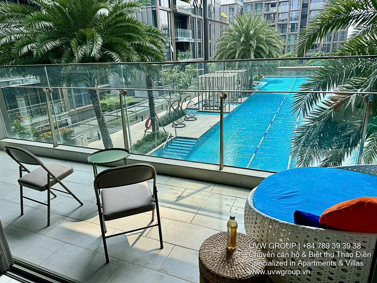 Căn hộ Empire City 3PN cho thuê | 130m² | Nội thất sang trọng | $3,000 2