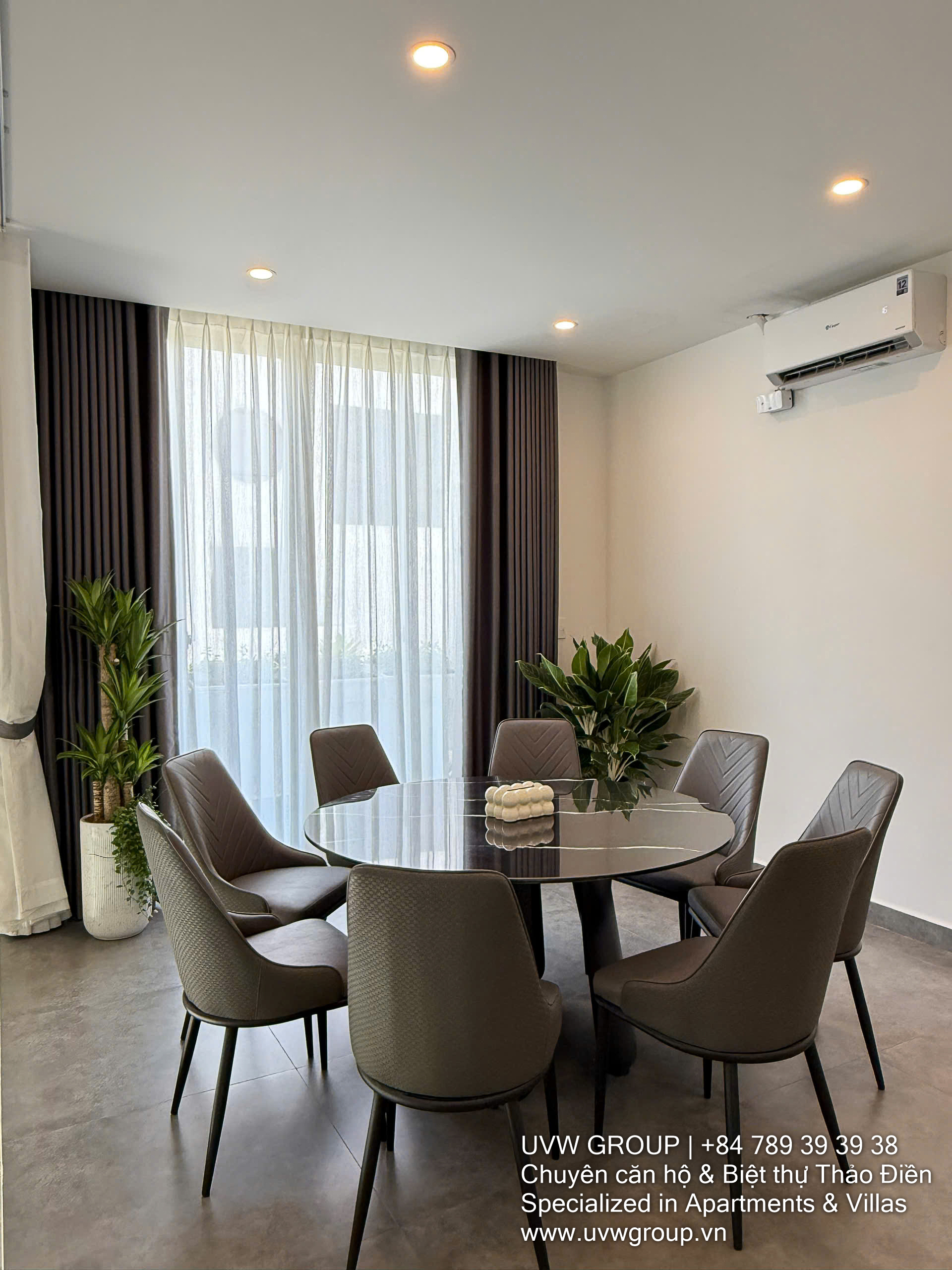 Brand-new 5-bedroom villa for rent with private elevator in An Khanh – Tran Nao, District 2